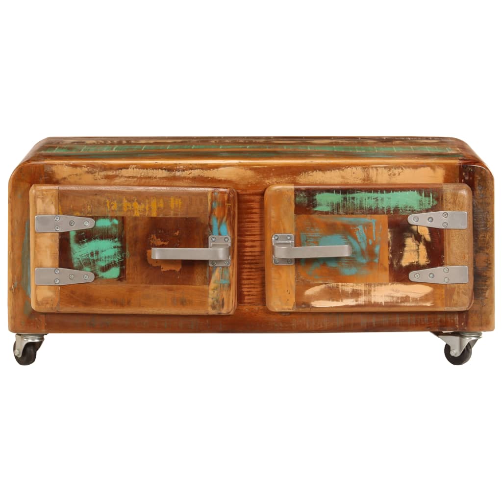 Salontafel 85x55x40 cm massief gerecycled hout is nu te koop bij PeponiXL, paradijselijk wonen!