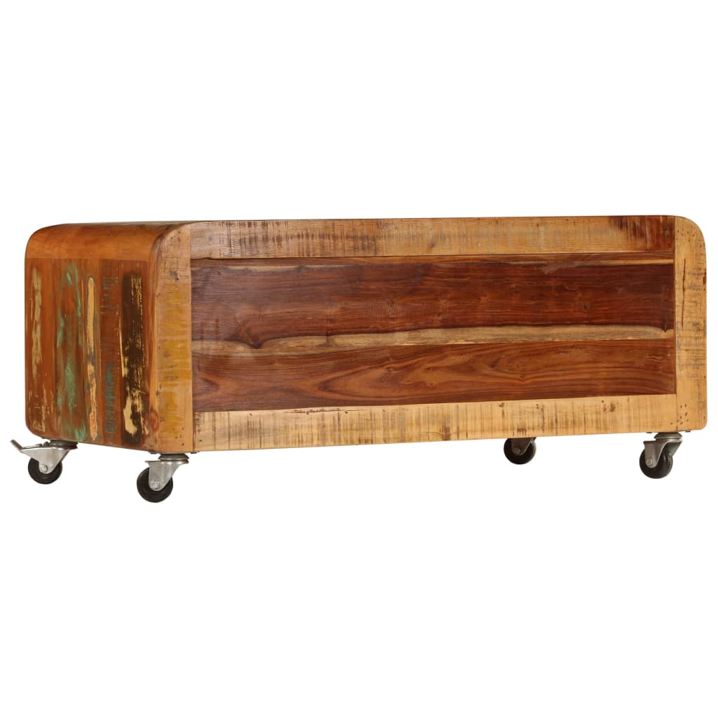 Salontafel 85x55x40 cm massief gerecycled hout is nu te koop bij PeponiXL, paradijselijk wonen!
