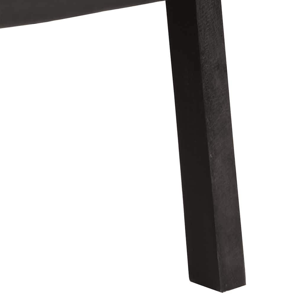 Fauteuil echt leer zwart is nu te koop bij PeponiXL, paradijselijk wonen!