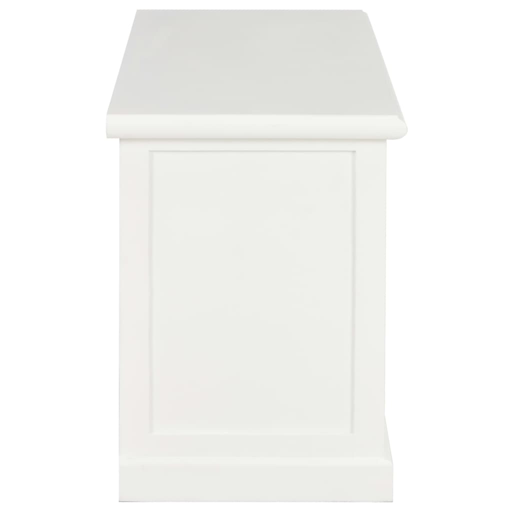 Tv-meubel 90x30x40 cm hout wit is nu te koop bij PeponiXL, paradijselijk wonen!