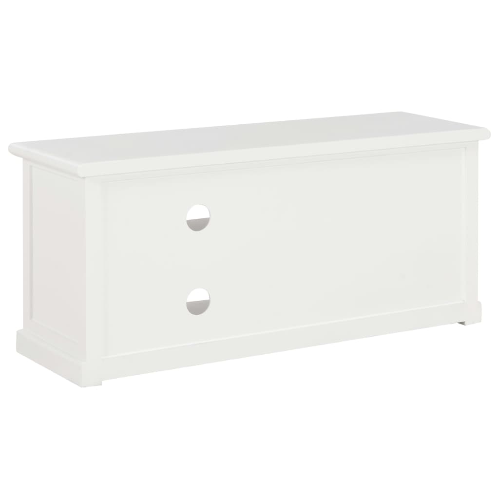 Tv-meubel 90x30x40 cm hout wit is nu te koop bij PeponiXL, paradijselijk wonen!