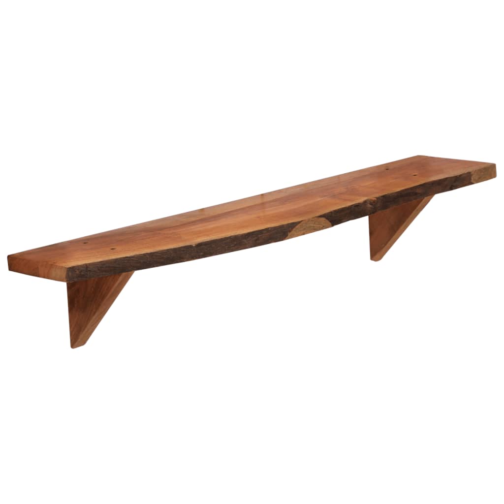 Wandschappen 2 st 90x20x18 cm massief acaciahout is nu te koop bij PeponiXL, paradijselijk wonen!