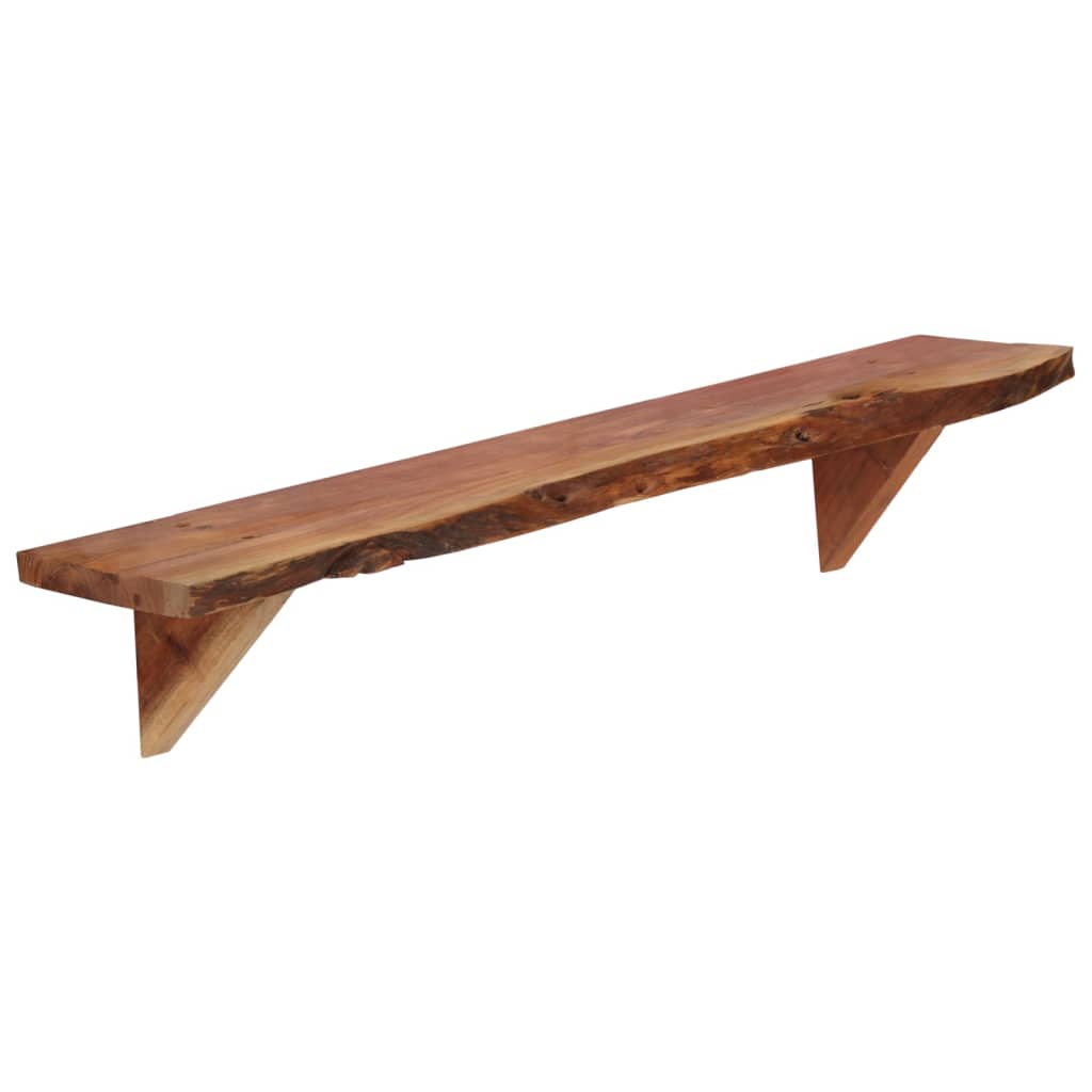 Wandschappen 2 st 90x20x18 cm massief acaciahout is nu te koop bij PeponiXL, paradijselijk wonen!