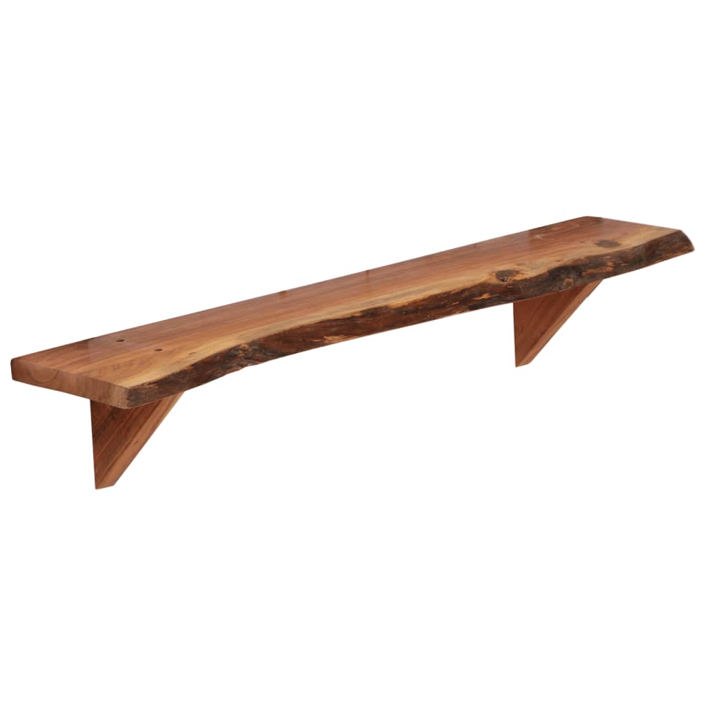 Wandschappen 2 st 90x20x18 cm massief acaciahout is nu te koop bij PeponiXL, paradijselijk wonen!