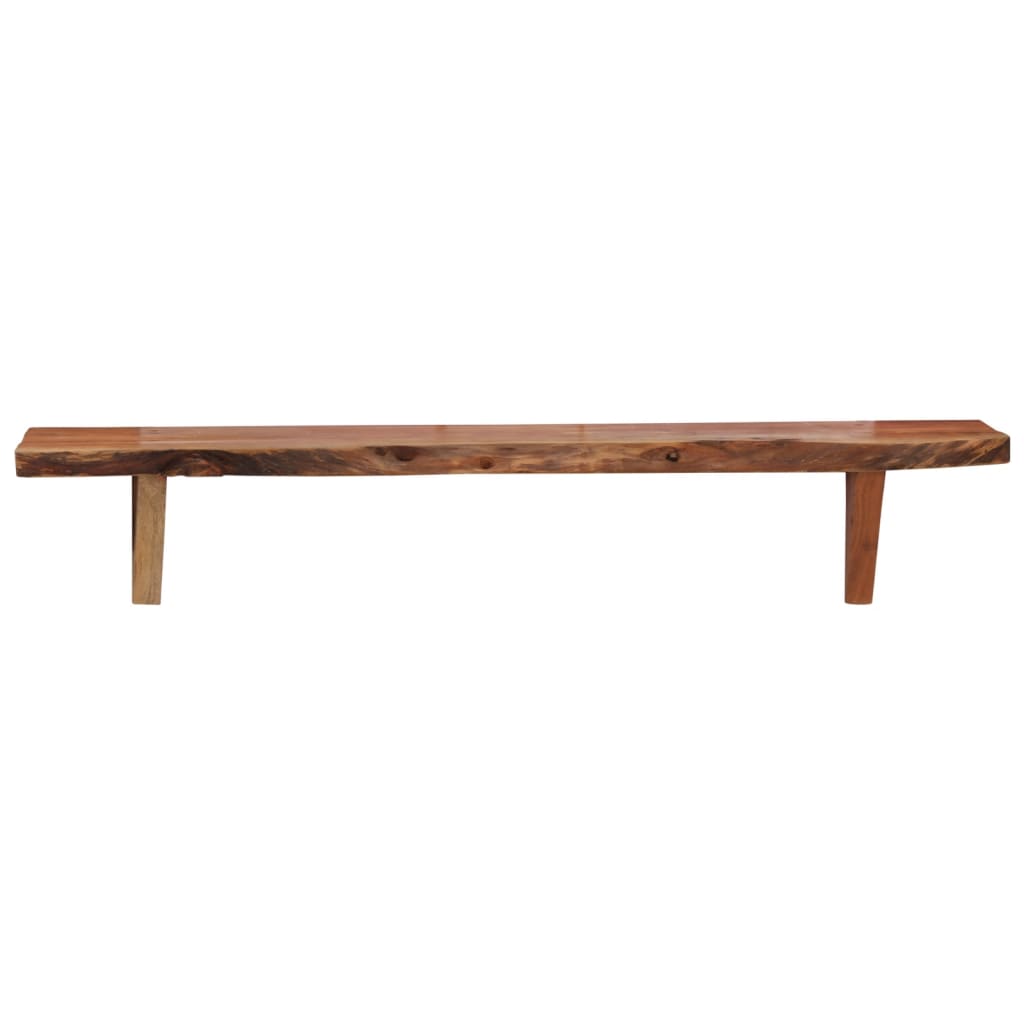 Wandschappen 2 st 90x20x18 cm massief acaciahout is nu te koop bij PeponiXL, paradijselijk wonen!