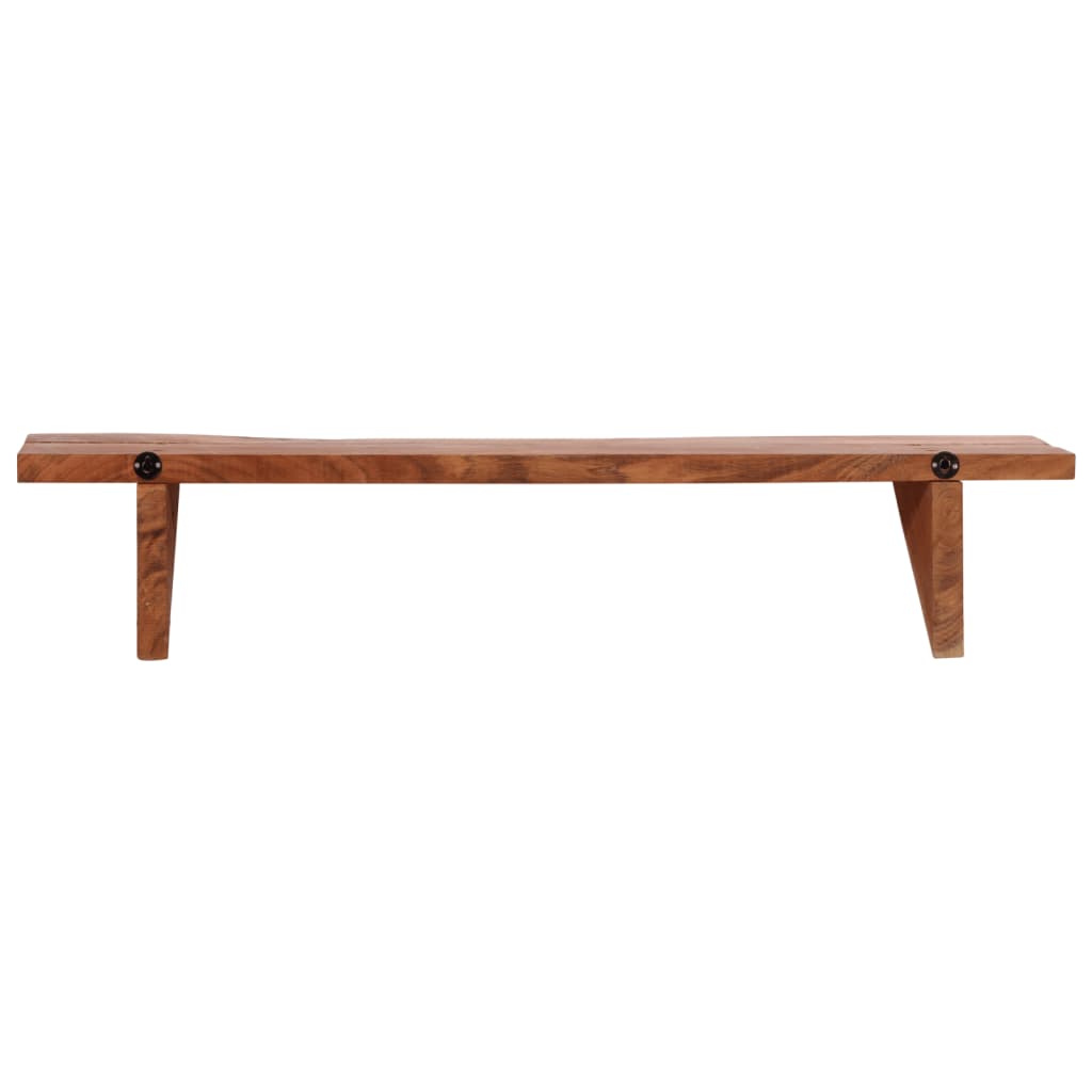 Wandschappen 2 st 90x20x18 cm massief acaciahout is nu te koop bij PeponiXL, paradijselijk wonen!