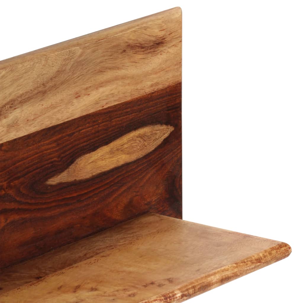 Wandschappen 2 st 58x26x20 cm massief acaciahout is nu te koop bij PeponiXL, paradijselijk wonen!