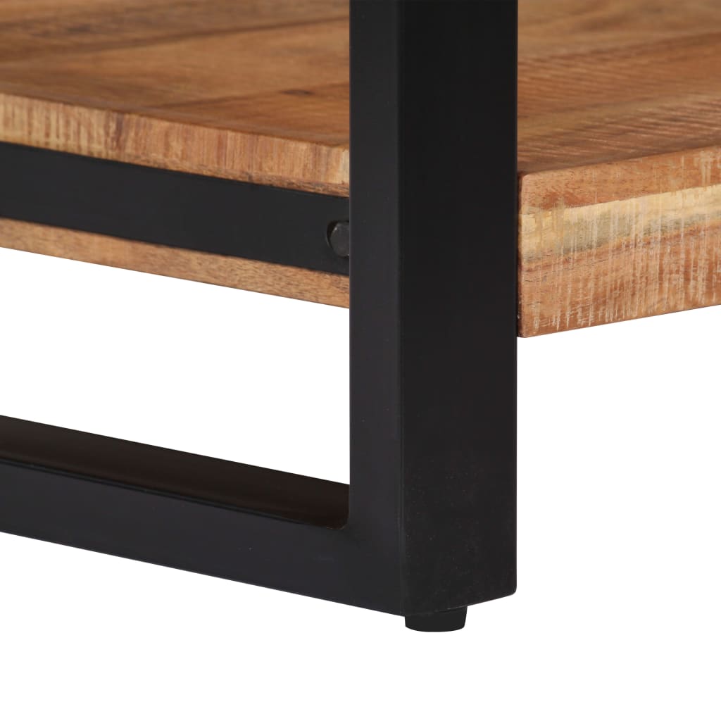 Salontafel 60x60x40 cm massief acaciahout is nu te koop bij PeponiXL, paradijselijk wonen!
