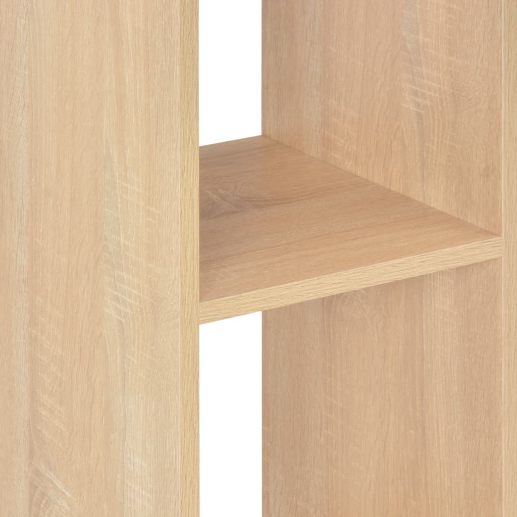 Bartafel 60x60x110 cm eikenkleurig is nu te koop bij PeponiXL, paradijselijk wonen!