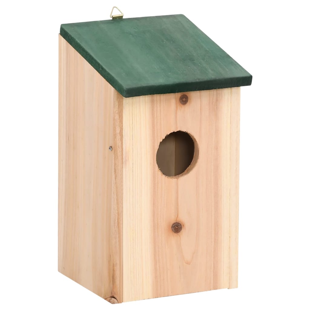 Vogelhuisjes 8 st 12x12x22 cm hout is nu te koop bij PeponiXL, paradijselijk wonen!