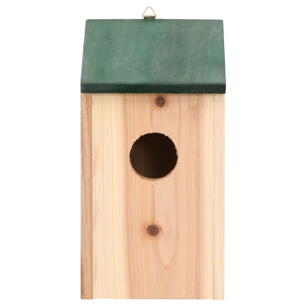Vogelhuisjes 8 st 12x12x22 cm hout is nu te koop bij PeponiXL, paradijselijk wonen!