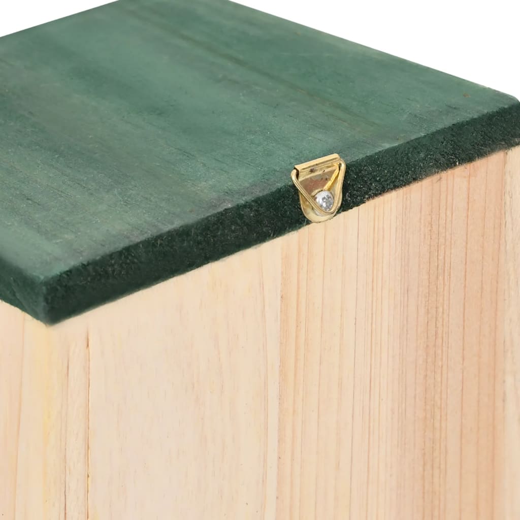 Vogelhuisjes 8 st 12x12x22 cm hout is nu te koop bij PeponiXL, paradijselijk wonen!