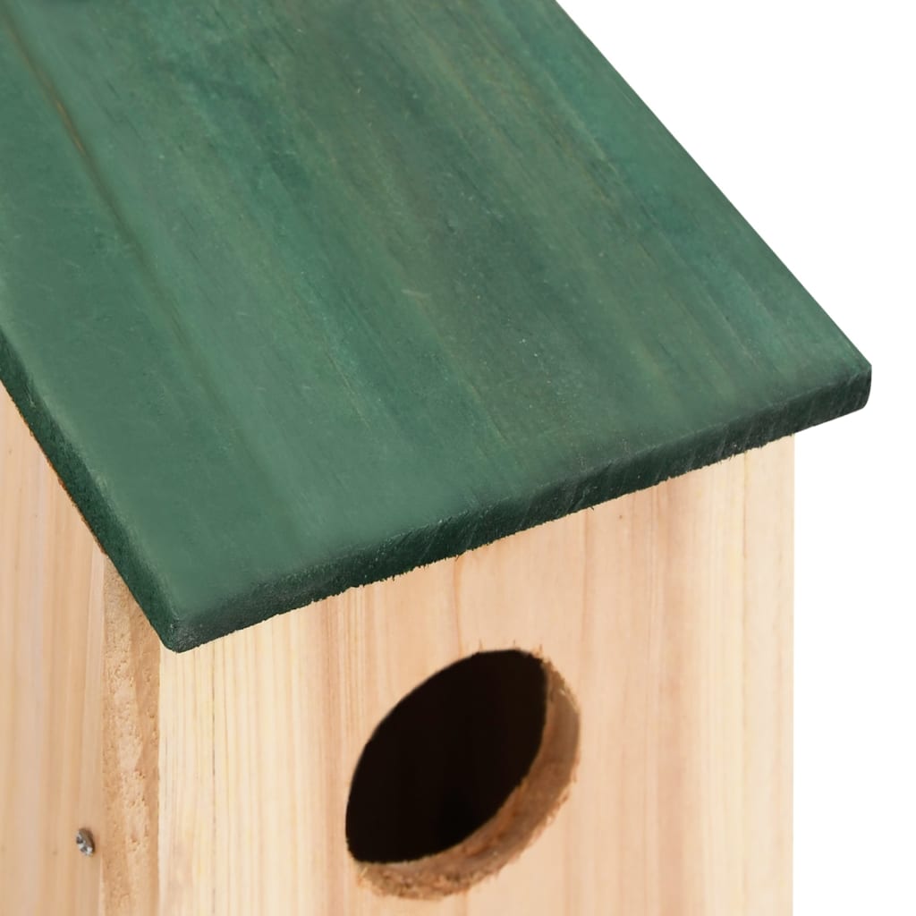 Vogelhuisjes 8 st 12x12x22 cm hout is nu te koop bij PeponiXL, paradijselijk wonen!