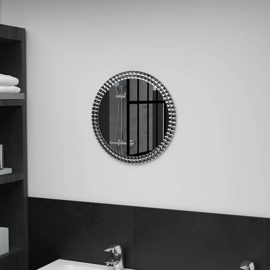 Wandspiegel 40 cm gehard glas is nu te koop bij PeponiXL, paradijselijk wonen!