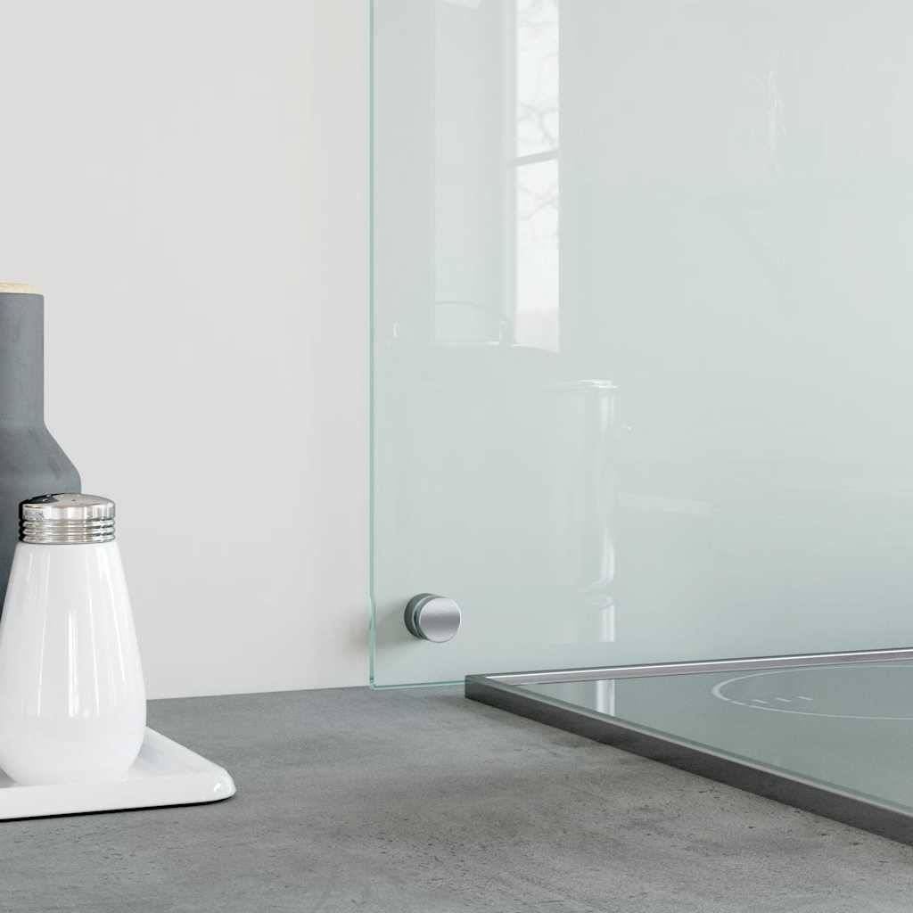 Spatscherm keuken 80x50 cm gehard glas transparant is nu te koop bij PeponiXL, paradijselijk wonen!