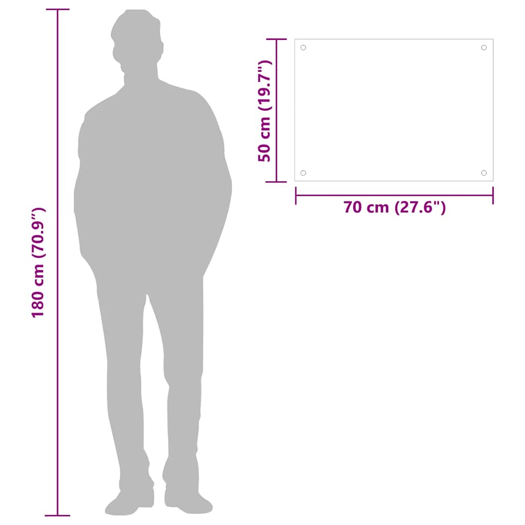 Spatscherm keuken 70x50 cm gehard glas zwart is nu te koop bij PeponiXL, paradijselijk wonen!