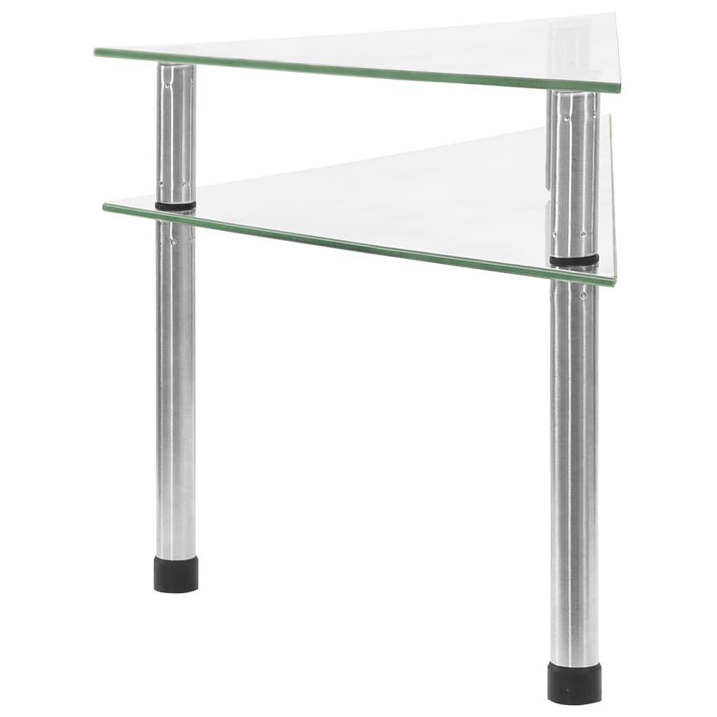 Keukenschap 49,5x35x19 cm gehard glas transparent is nu te koop bij PeponiXL, paradijselijk wonen!