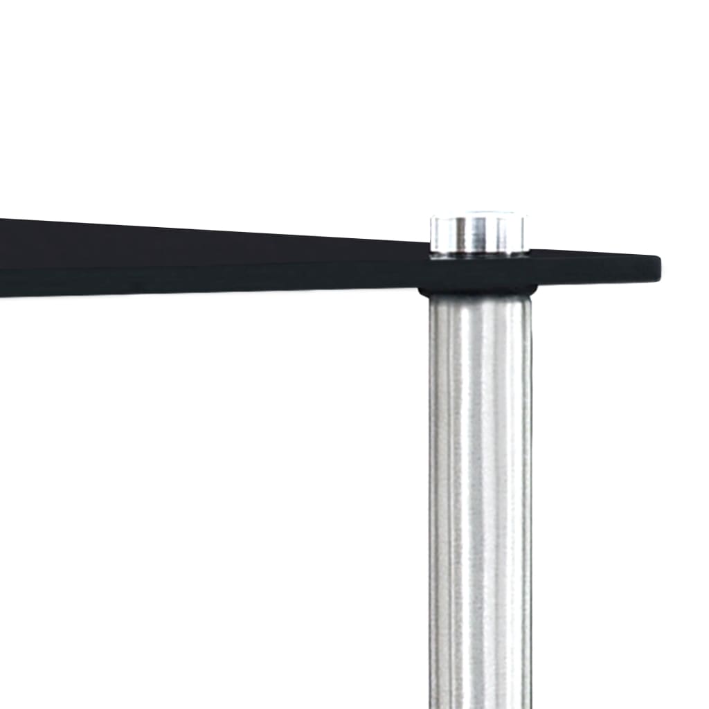 3-delige Tafeltjesset gehard glas zwart is nu te koop bij PeponiXL, paradijselijk wonen!