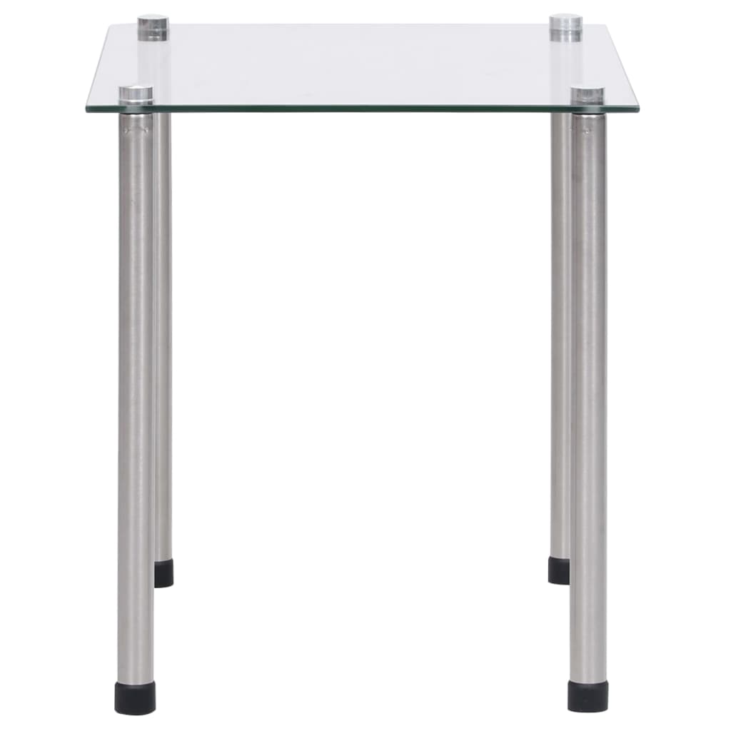 3-delige Tafeltjesset gehard glas transparant is nu te koop bij PeponiXL, paradijselijk wonen!