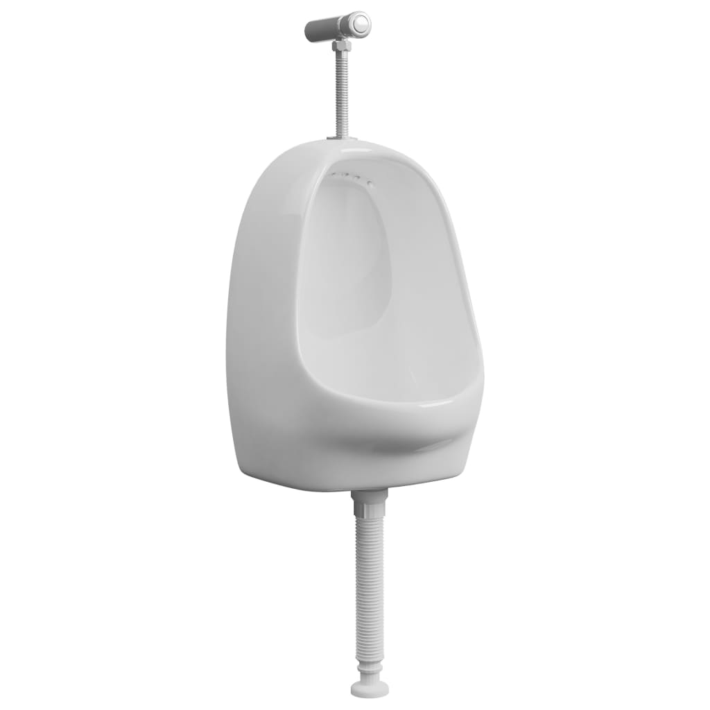 Wandurinoir met spoelklep keramiek wit is nu te koop bij PeponiXL, paradijselijk wonen!