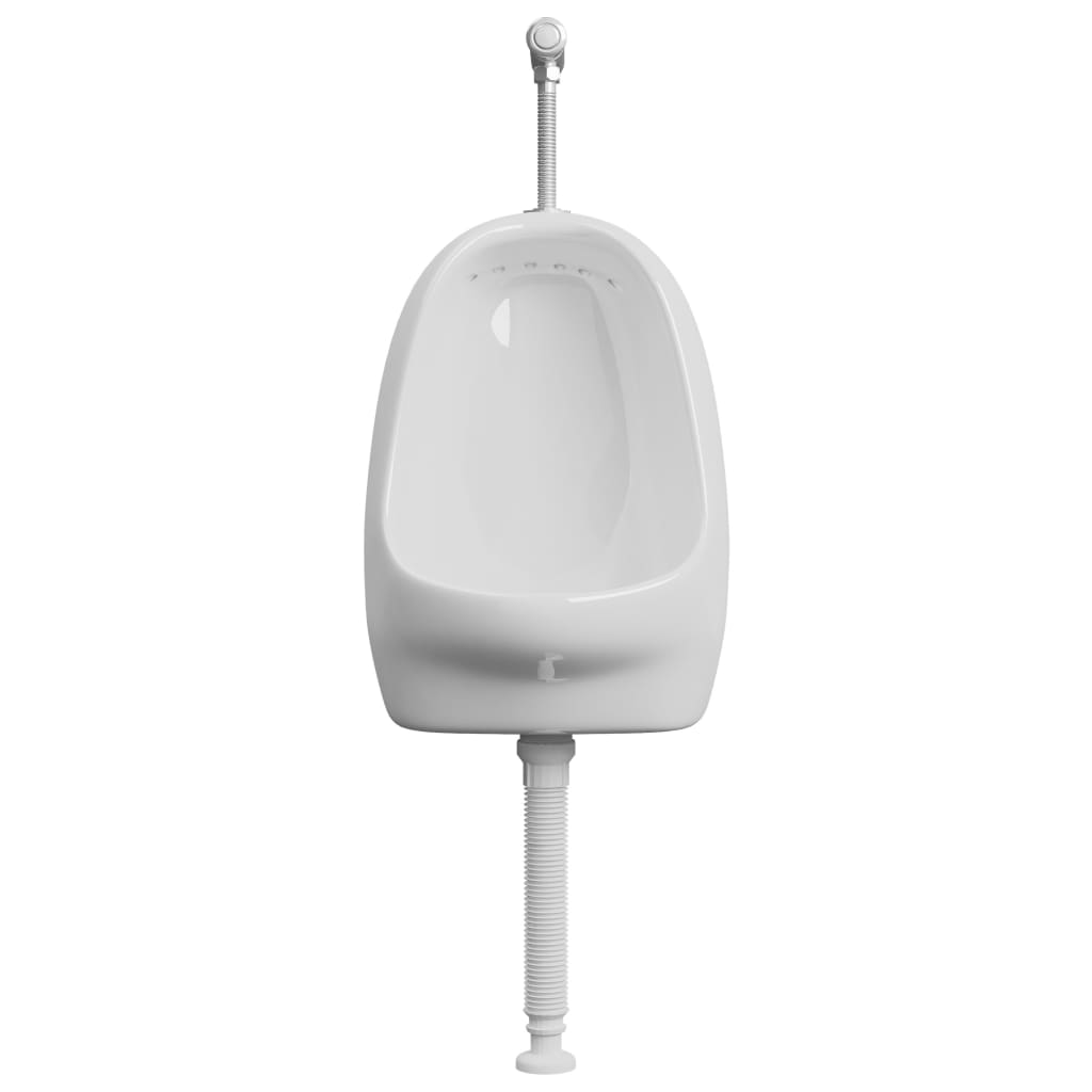 Wandurinoir met spoelklep keramiek wit is nu te koop bij PeponiXL, paradijselijk wonen!