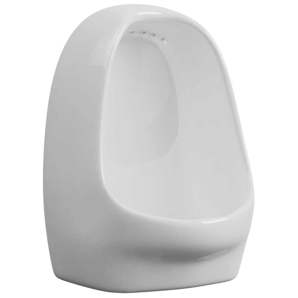 Wandurinoir met spoelklep keramiek wit is nu te koop bij PeponiXL, paradijselijk wonen!