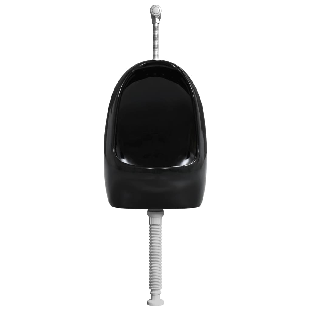 Wandurinoir met spoelklep keramiek zwart is nu te koop bij PeponiXL, paradijselijk wonen!