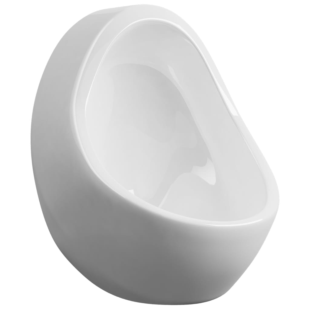 Wandurinoir met spoelklep keramiek wit is nu te koop bij PeponiXL, paradijselijk wonen!