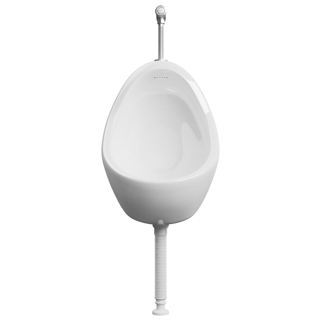 Wandurinoir met spoelklep keramiek wit is nu te koop bij PeponiXL, paradijselijk wonen!