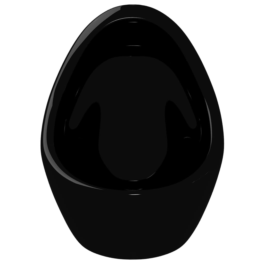 Wandurinoir met spoelklep keramiek zwart is nu te koop bij PeponiXL, paradijselijk wonen!