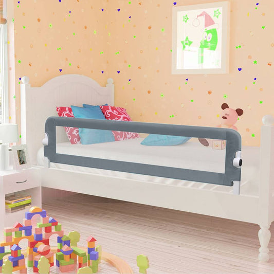 Bedhekje peuter 150x42 cm polyester grijs is nu te koop bij PeponiXL, paradijselijk wonen!