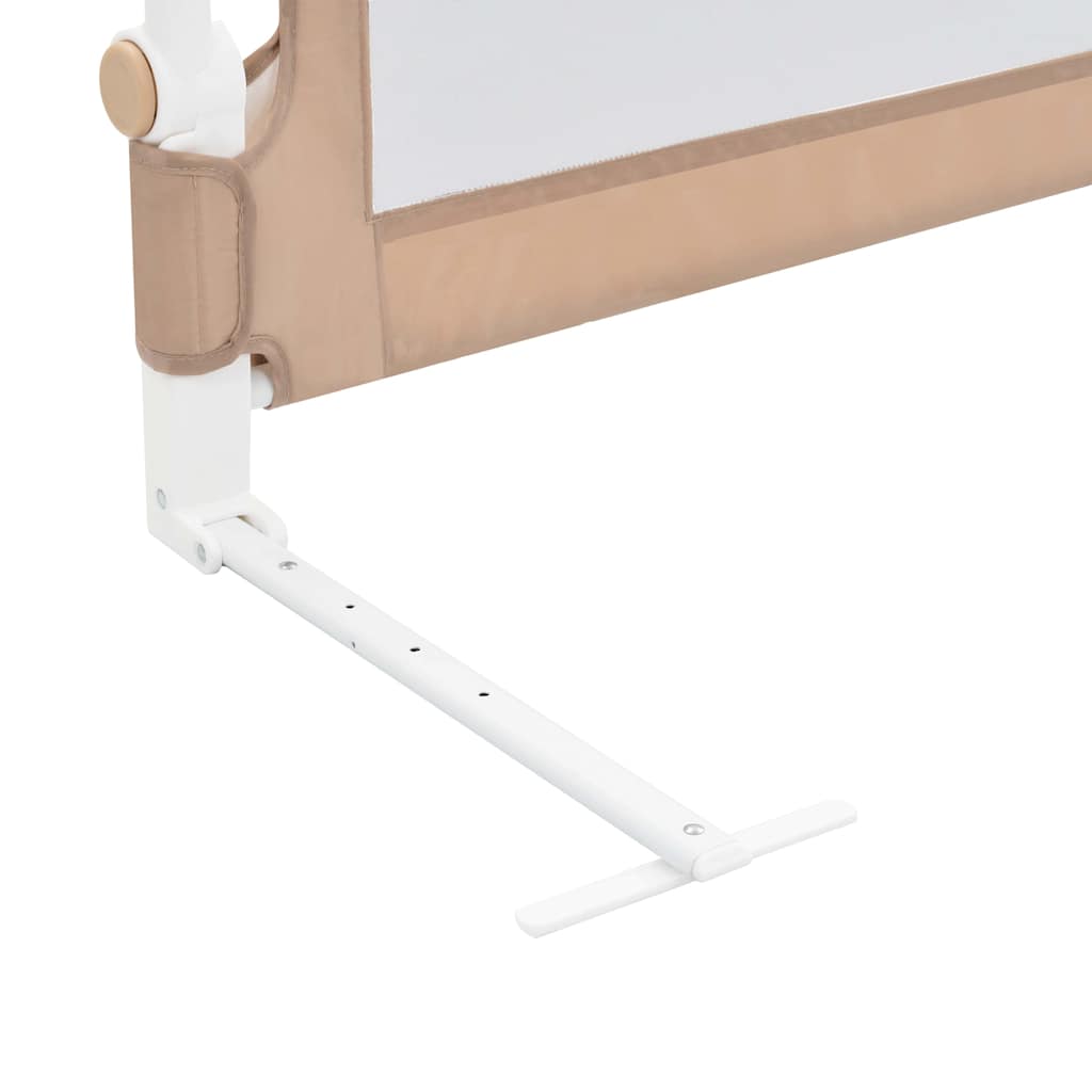 Bedhekje peuter 120x42 cm polyester taupe is nu te koop bij PeponiXL, paradijselijk wonen!