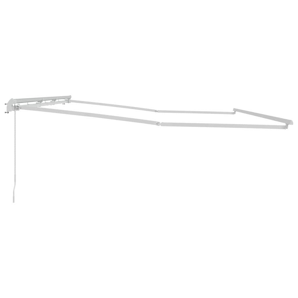 Zijde Frame Wit 600 × 300 cm Aluminium is nu te koop bij PeponiXL, paradijselijk wonen!