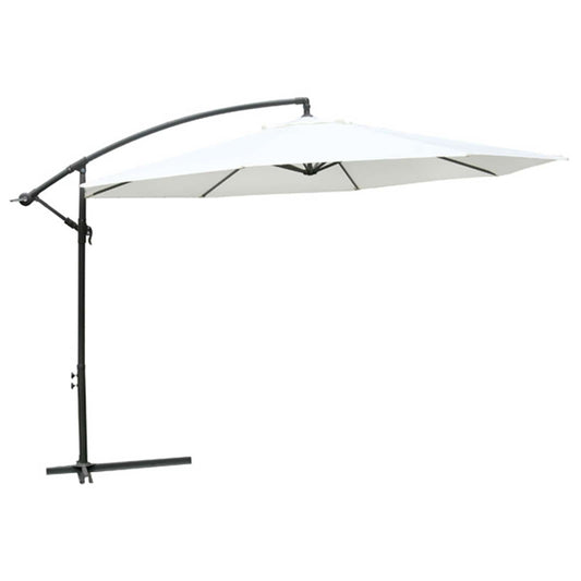Hangende Zonneparasol Wit is nu te koop bij PeponiXL, paradijselijk wonen!