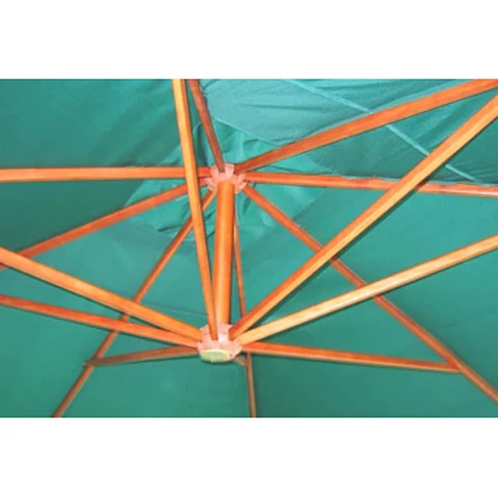 Zweefparasol Melia 300x400 cm groen is nu te koop bij PeponiXL, paradijselijk wonen!