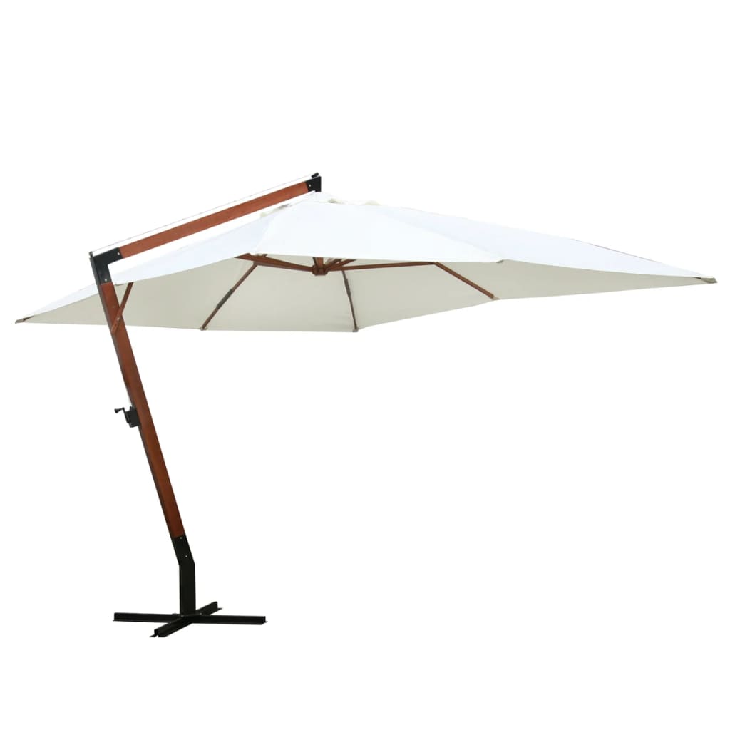 Parasol 300x400 cm wit is nu te koop bij PeponiXL, paradijselijk wonen!