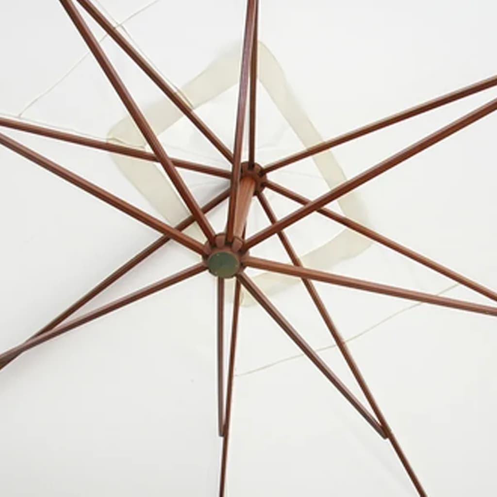 Parasol 300x400 cm wit is nu te koop bij PeponiXL, paradijselijk wonen!