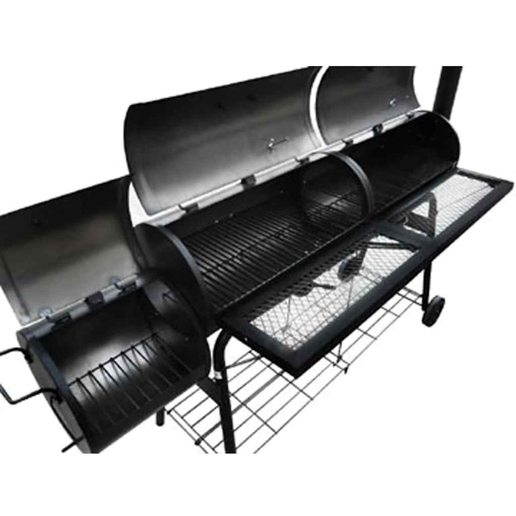 Rookbarbecue Nevada XL zwart is nu te koop bij PeponiXL, paradijselijk wonen!