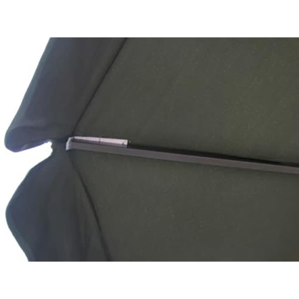 Parasol Samos 500 cm aluminium groen is nu te koop bij PeponiXL, paradijselijk wonen!