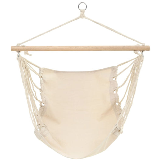 Hangstoel opvouwbaar crème is nu te koop bij PeponiXL, paradijselijk wonen!