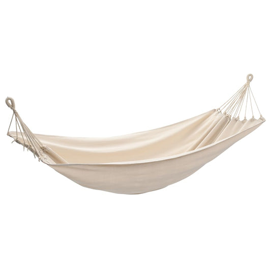 Hangmat 260x150 cm crèmekleurig is nu te koop bij PeponiXL, paradijselijk wonen!