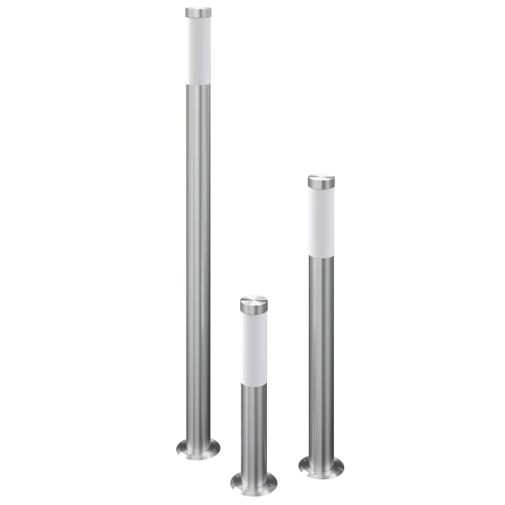 3-delige Tuinlampenset waterdicht roestvrij staal is nu te koop bij PeponiXL, paradijselijk wonen!