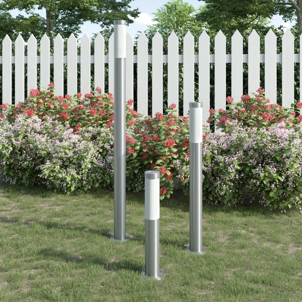 3-delige Tuinlampenset waterdicht roestvrij staal is nu te koop bij PeponiXL, paradijselijk wonen!