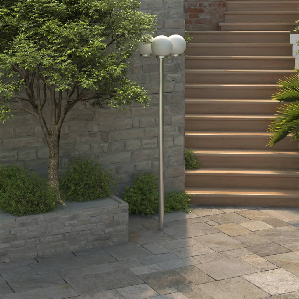 Tuinlantaarn met 3 peertjes 220 cm is nu te koop bij PeponiXL, paradijselijk wonen!