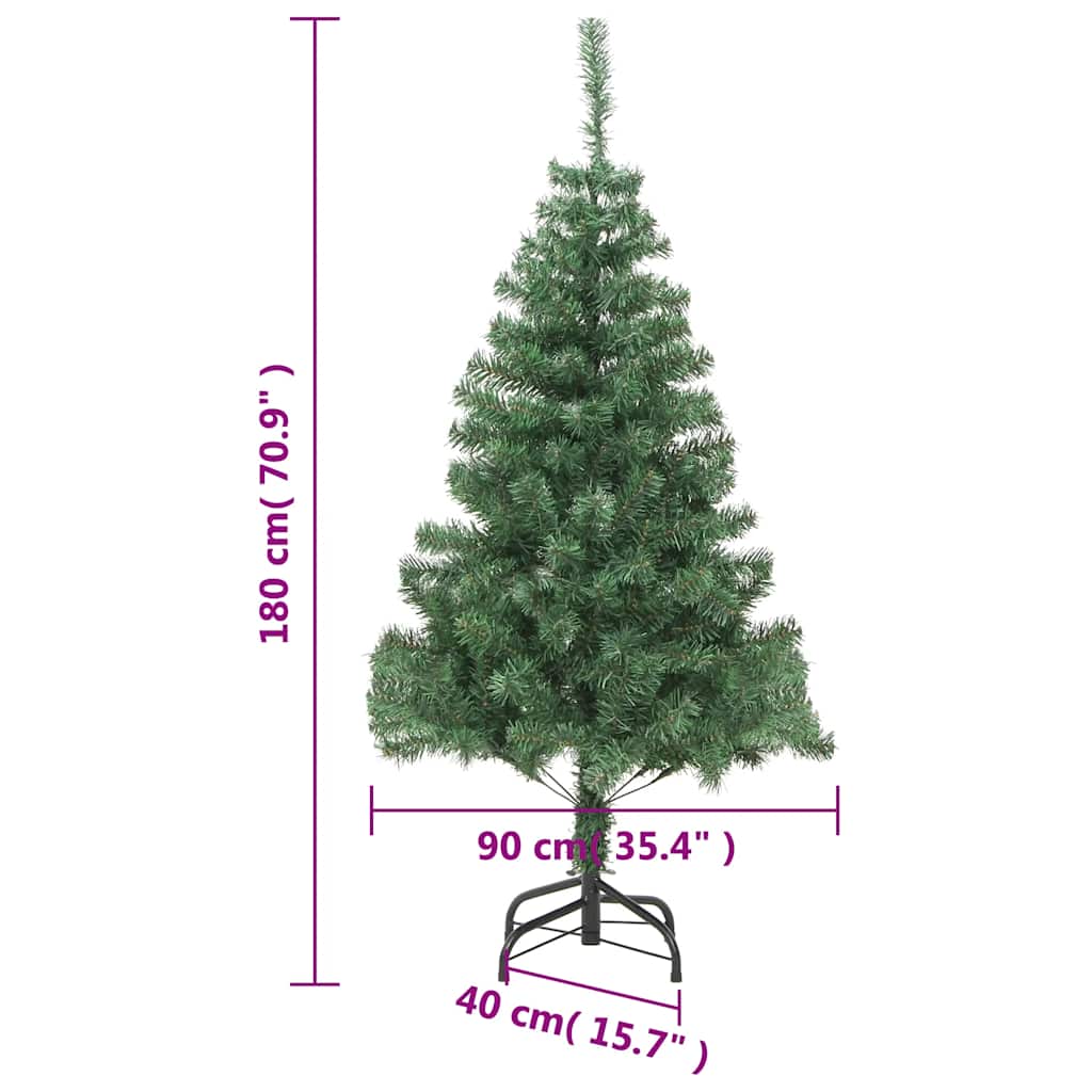Kunstkerstboom met standaard 180 cm 564 takken is nu te koop bij PeponiXL, paradijselijk wonen!