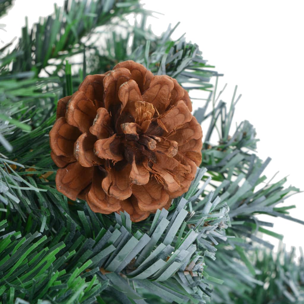 Kunstkerstboom met dennenappels 210 cm is nu te koop bij PeponiXL, paradijselijk wonen!