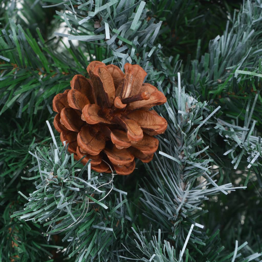 Kunstkerstboom met dennenappels 210 cm is nu te koop bij PeponiXL, paradijselijk wonen!