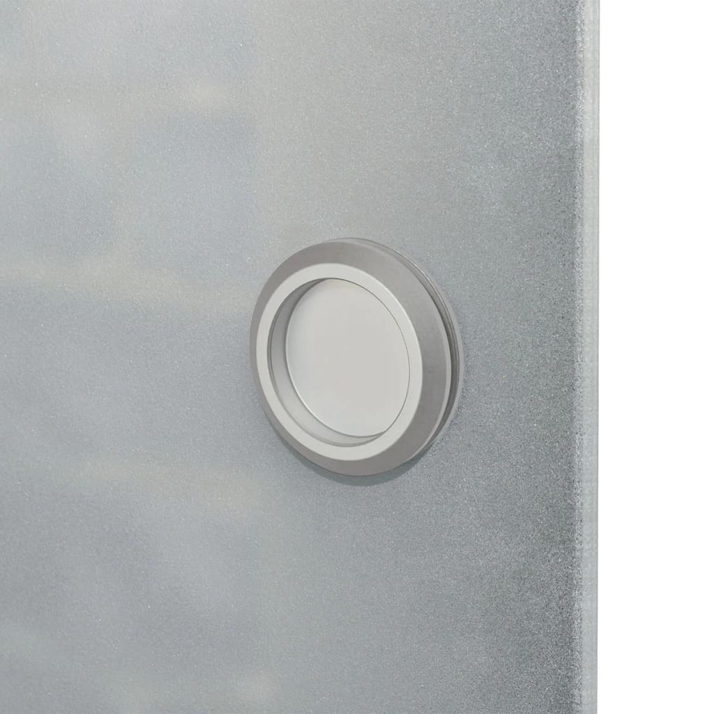 Schuifdeur 178 cm glas en aluminium zilverkleurig is nu te koop bij PeponiXL, paradijselijk wonen!