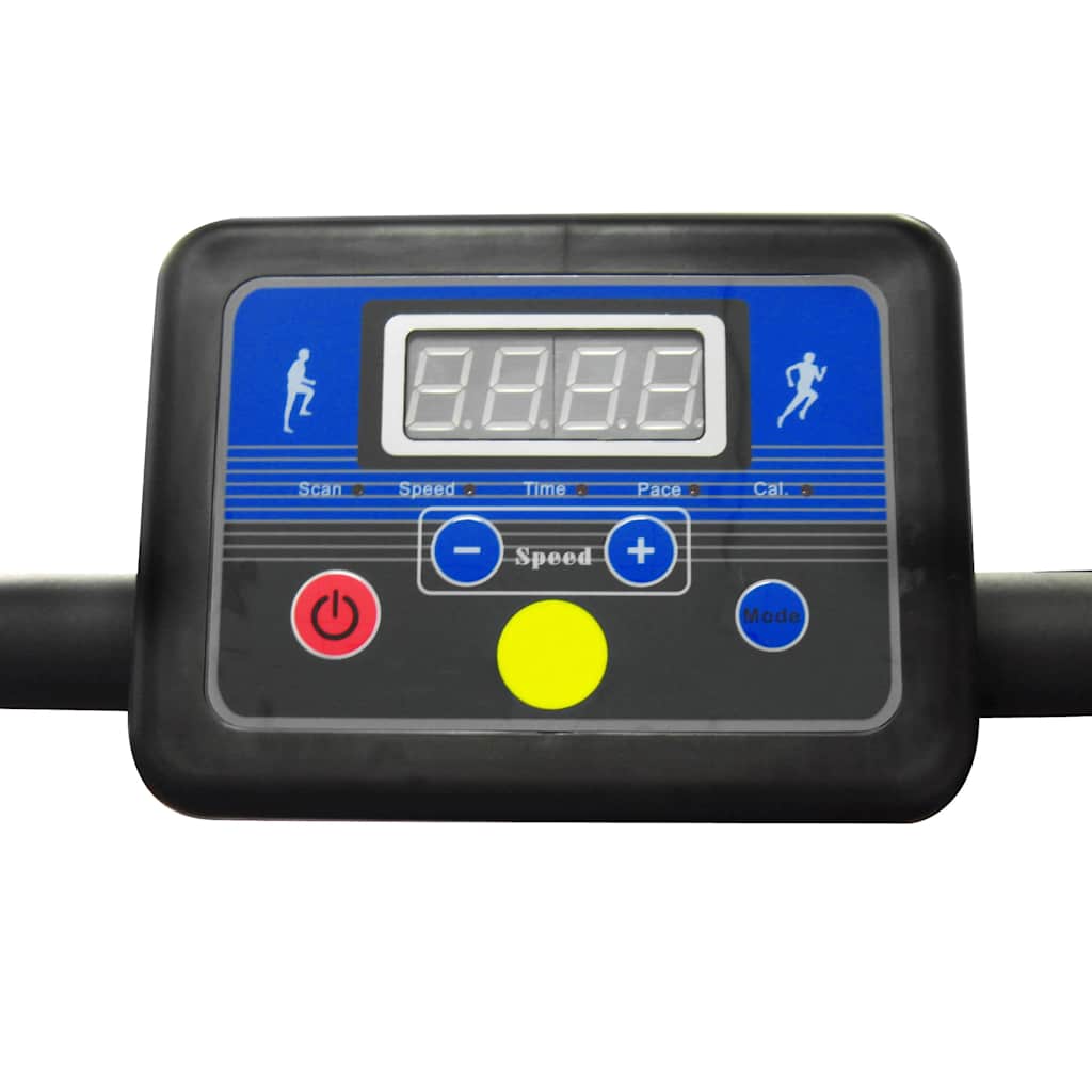 Elektrische loopband 100x35 cm zwart en zilver is nu te koop bij PeponiXL, paradijselijk wonen!