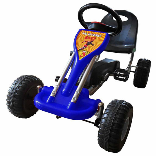 Skelter met pedalen blauw is nu te koop bij PeponiXL, paradijselijk wonen!